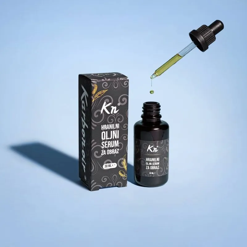 Hranilni oljni serum za obraz